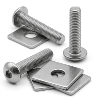 Set Schraube + Klemmplättchen | Doppelstabmattenzaun Be
